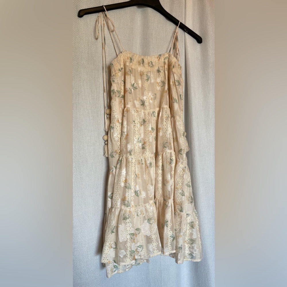 Storia floral eyelet mini dress NWT - Picture 4 of 13